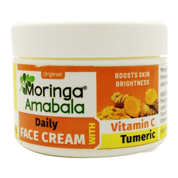 VITAMIN C & TURMERIC FACE CREAM (50G)